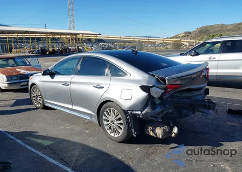 2015 Hyundai Sonata Limited from USA, damaged, VIN 5NPE34AFXFH103025